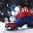 PARIS, FRANCE - MAY 6: France's Stephane Da Costa #14 scores on Norway's Lars Haugen #30 during preliminary round action at the 2017 IIHF Ice Hockey World Championship. (Photo by Matt Zambonin/HHOF-IIHF Images)